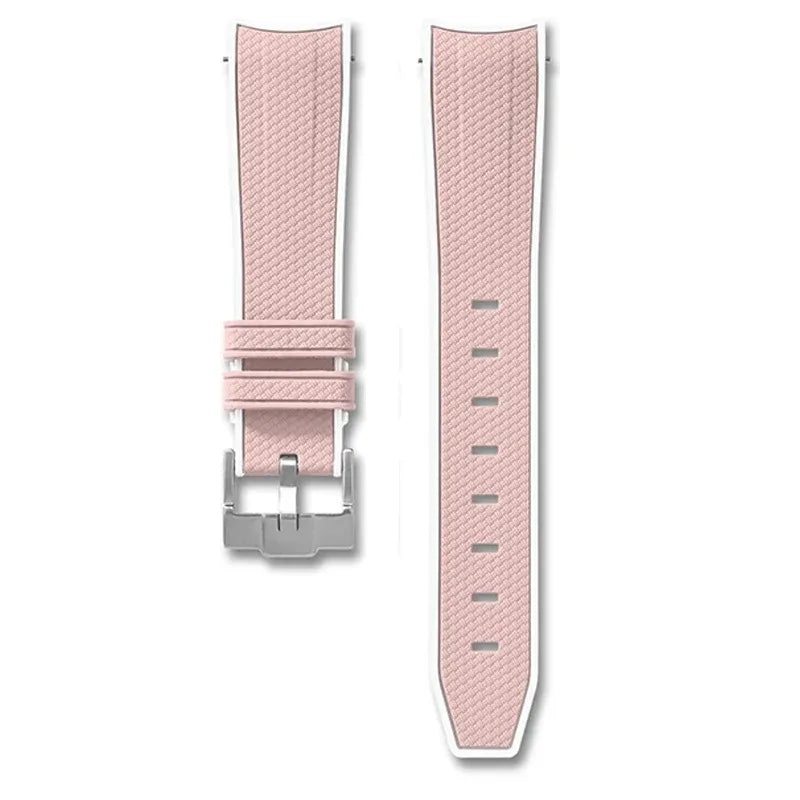 Curved End Strap for Omega X Swatch Joint MoonSwatch