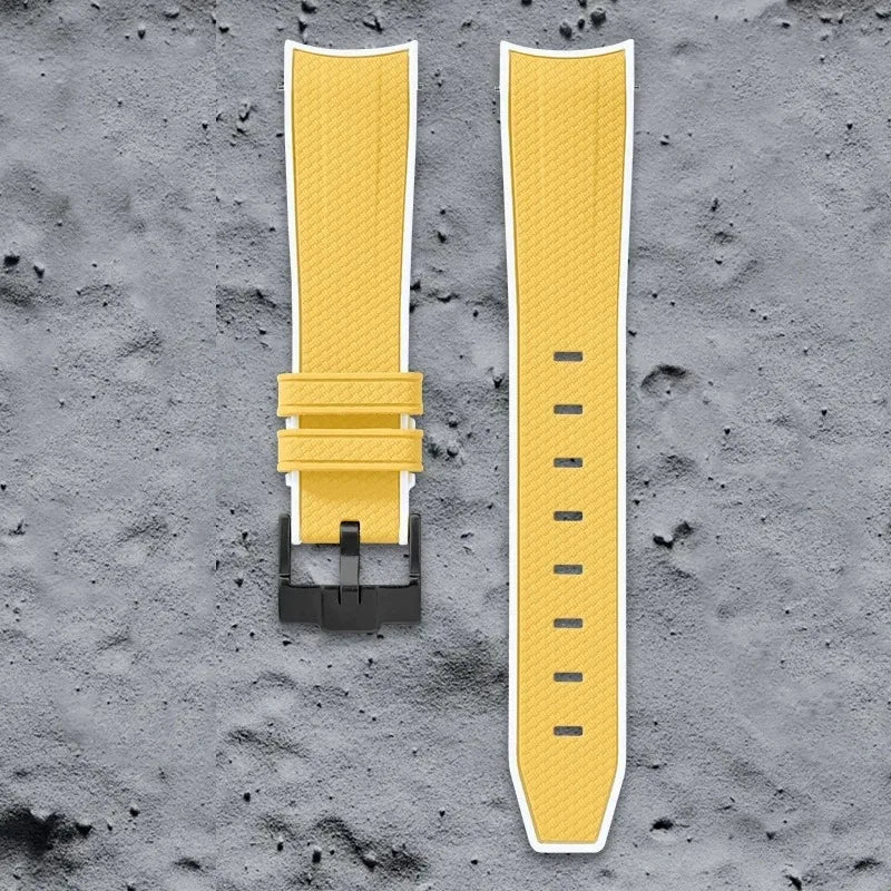 Curved End Strap for Omega X Swatch Joint MoonSwatch