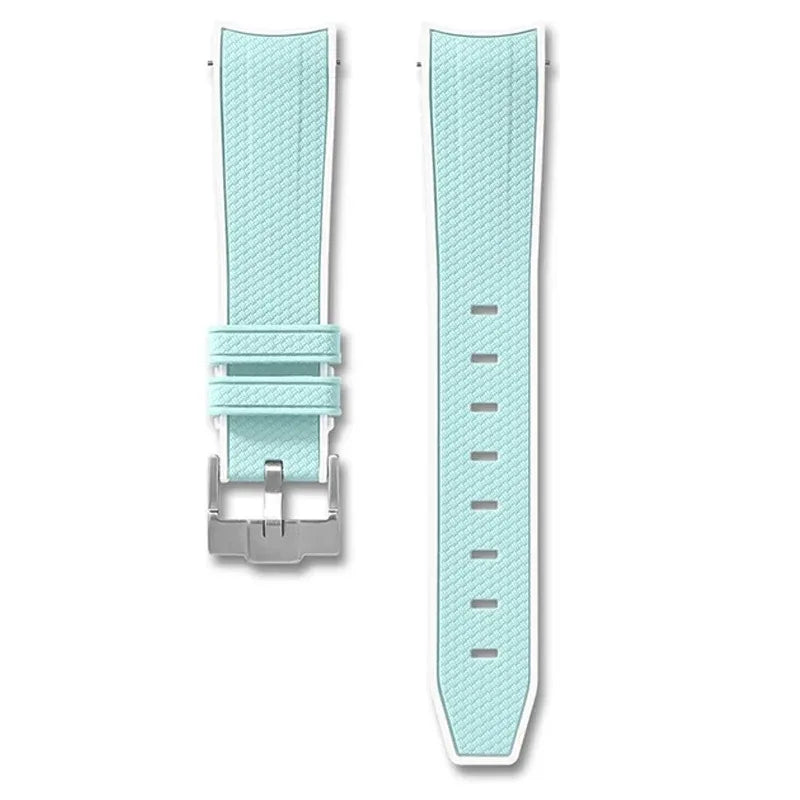 Curved End Strap for Omega X Swatch Joint MoonSwatch