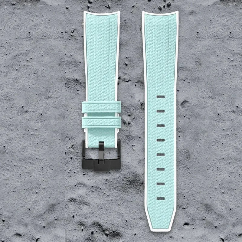 Curved End Strap for Omega X Swatch Joint MoonSwatch