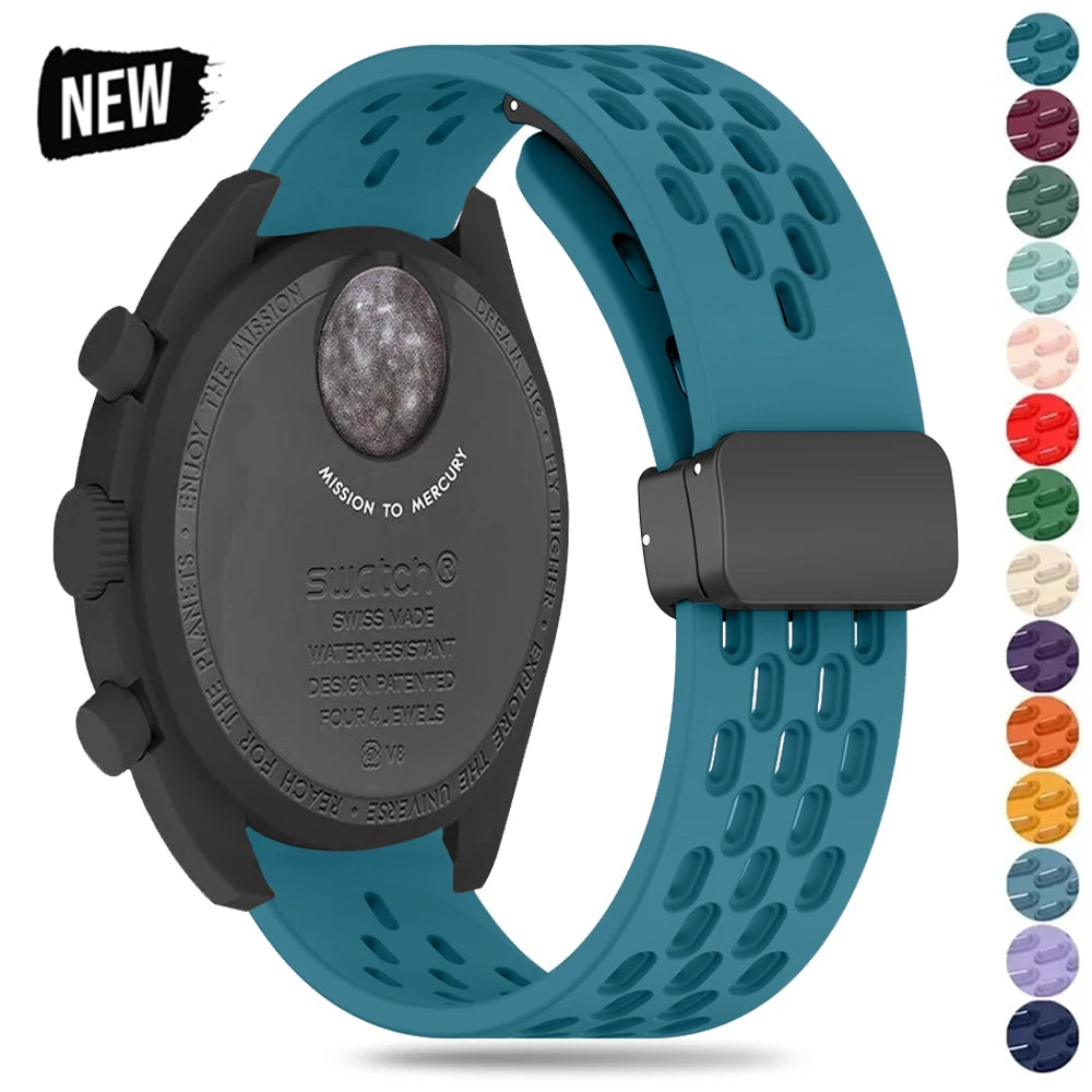 Strap For Omega X Swatch