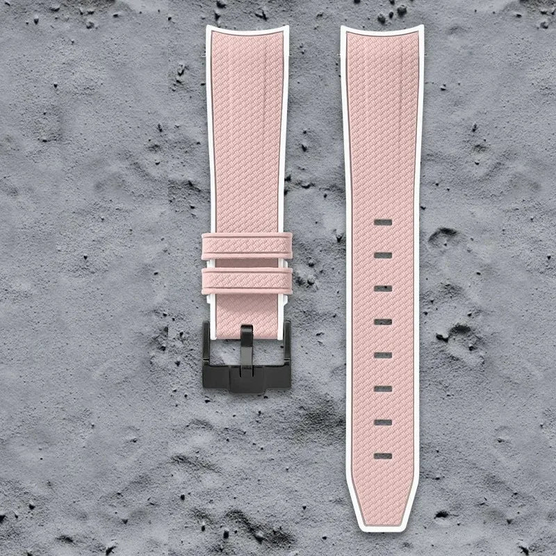 Curved End Strap for Omega X Swatch Joint MoonSwatch