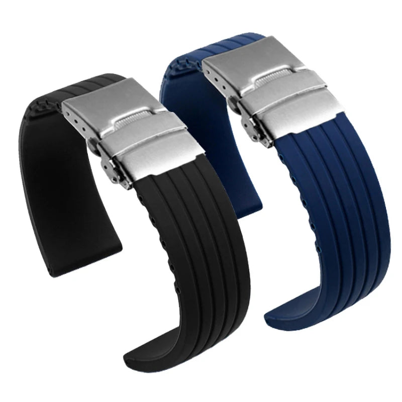 Silicone Rubber Watch Strap For Swatch X Omega MoonWatch