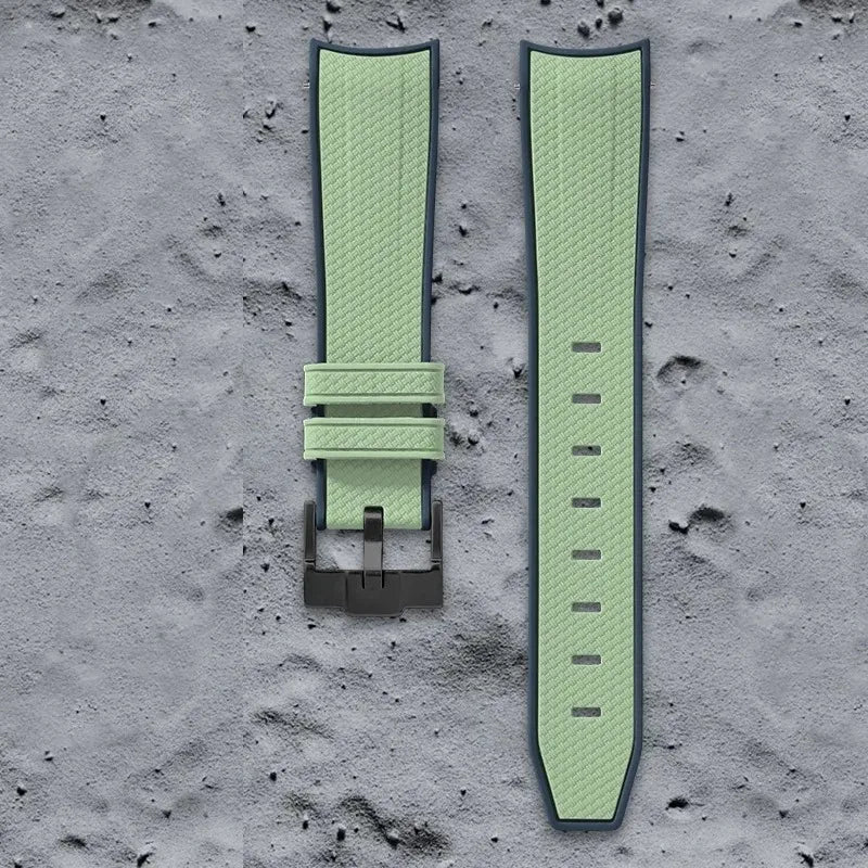 Curved End Strap for Omega X Swatch Joint MoonSwatch