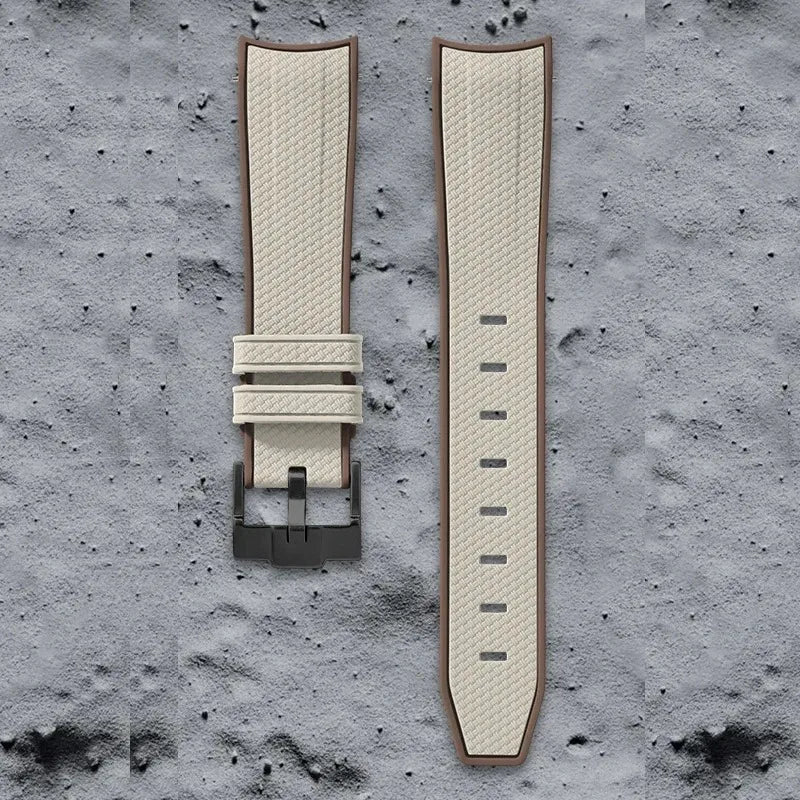 Curved End Strap for Omega X Swatch Joint MoonSwatch