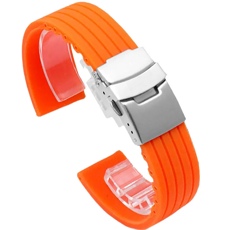 Silicone Rubber Watch Strap For Swatch X Omega MoonWatch