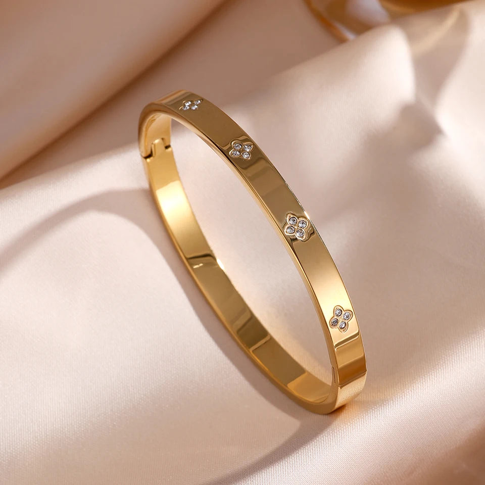 Stainless Steel Bracelet Set for Women