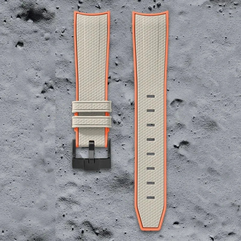 Curved End Strap for Omega X Swatch Joint MoonSwatch