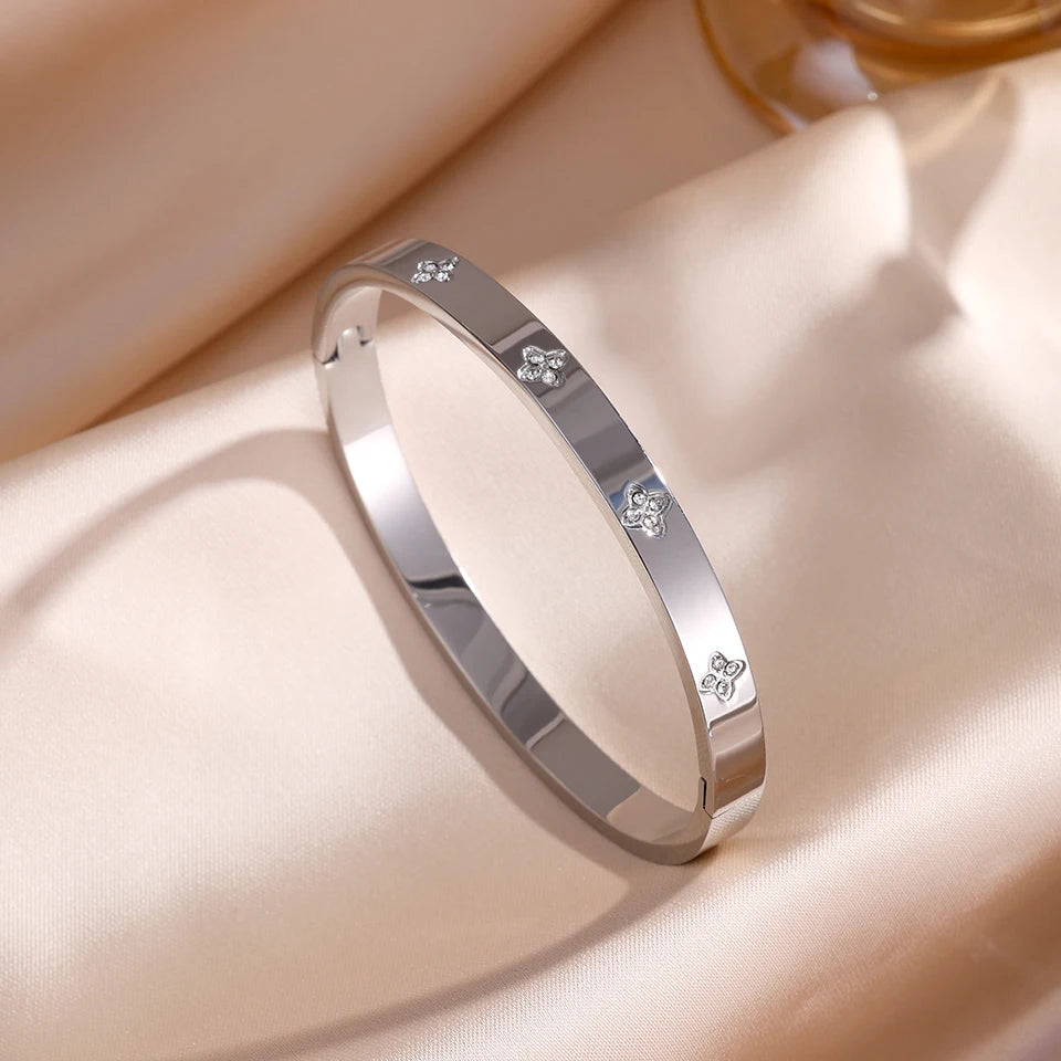 Stainless Steel Bracelet Set for Women