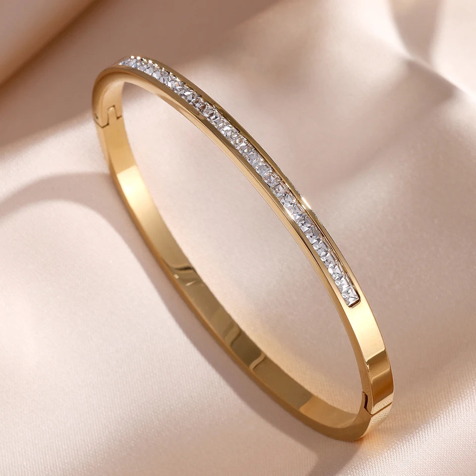 Stainless Steel Bracelet Set for Women