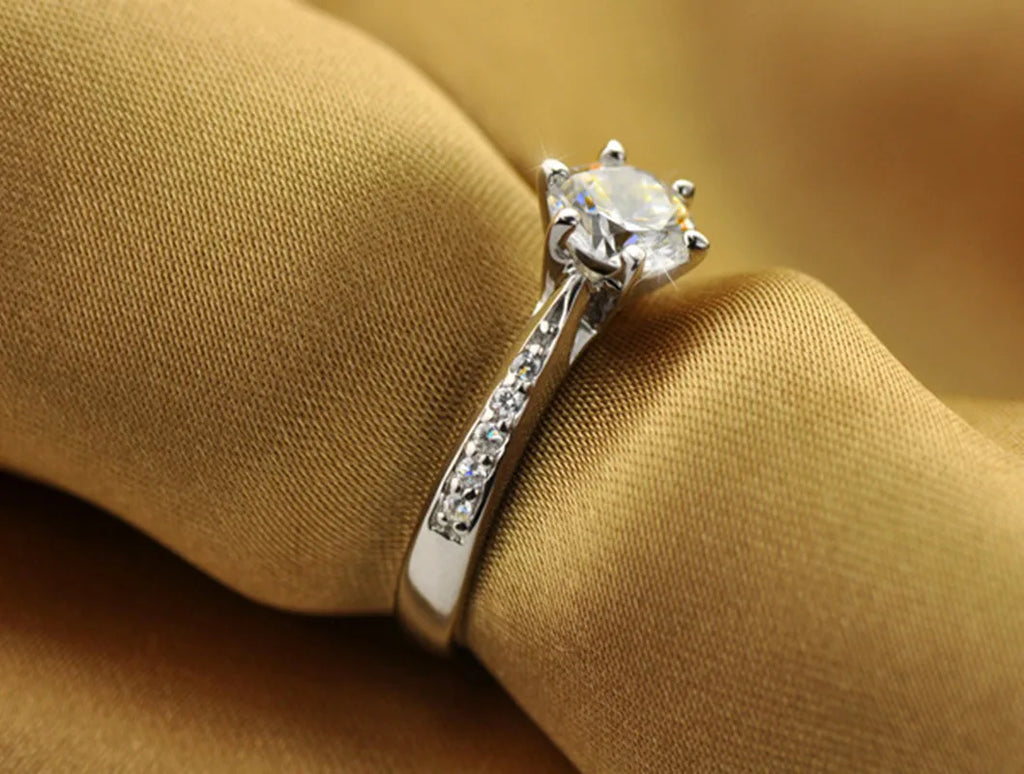 925 Sterling Silver Classic Ring for Women