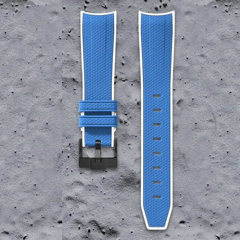 Curved End Strap for Omega X Swatch Joint MoonSwatch