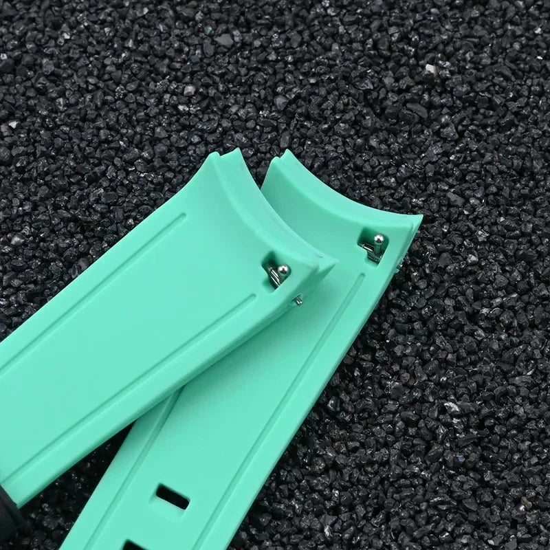 Curved End Strap for Omega X Swatch Joint MoonSwatch