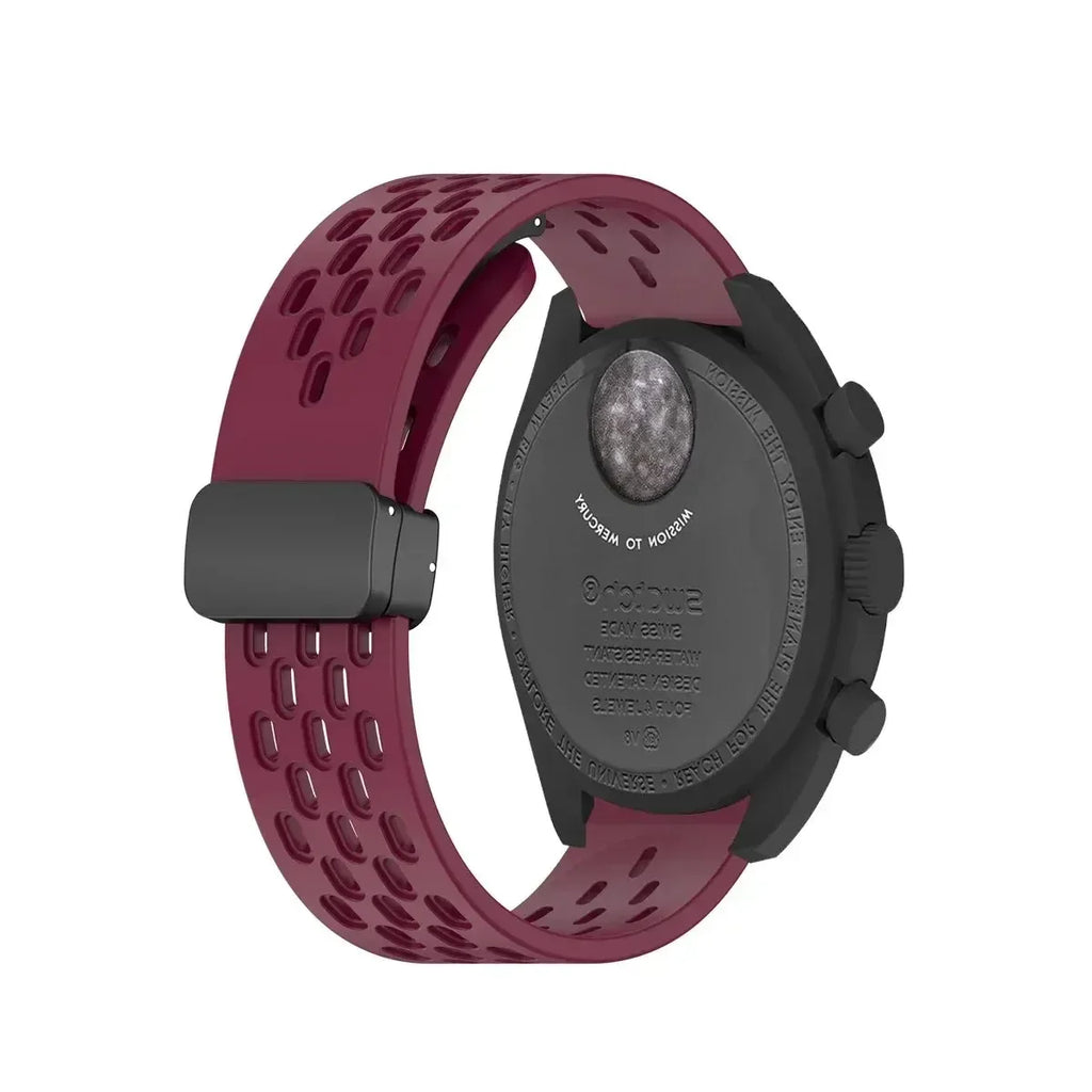 Strap For Omega X Swatch
