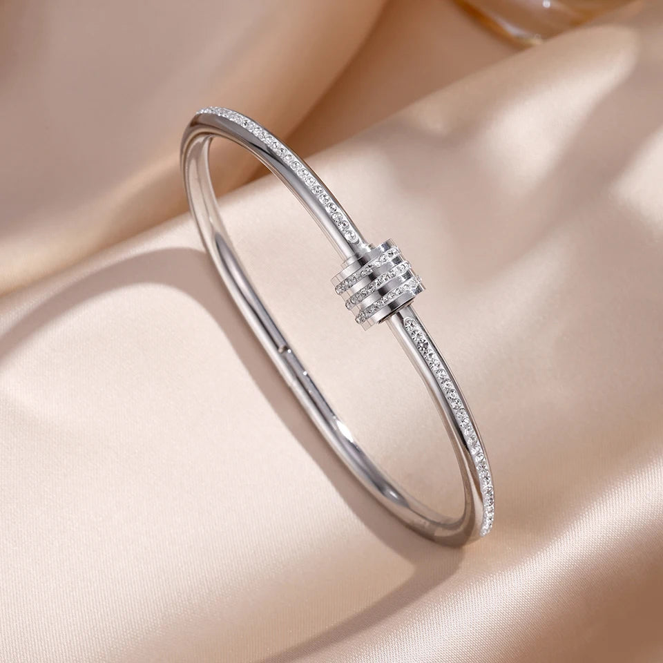 Stainless Steel Bracelet Set for Women