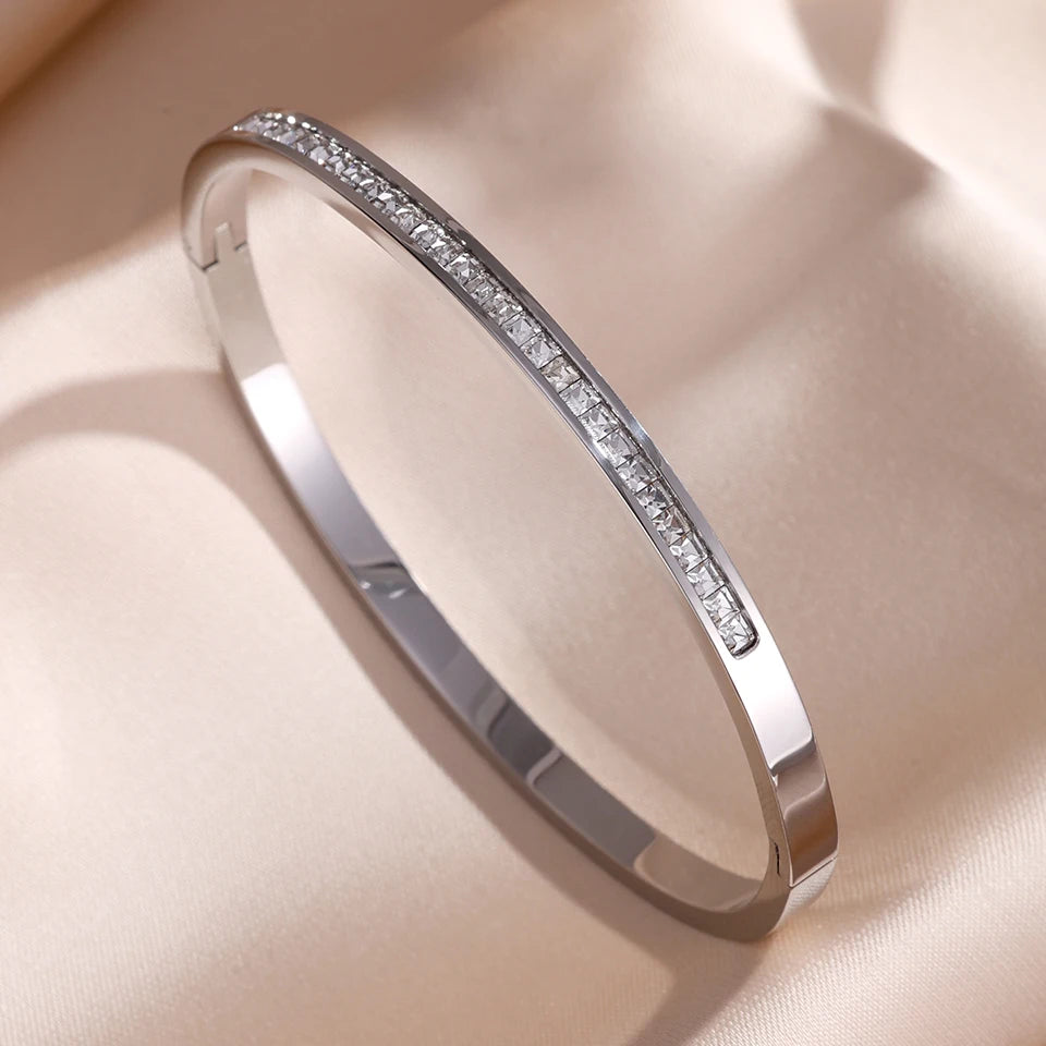 Stainless Steel Bracelet Set for Women