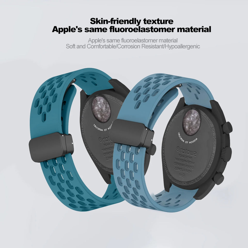 Strap For Omega X Swatch