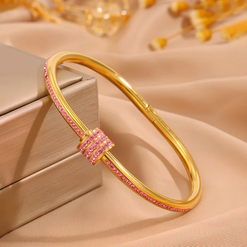 Stainless Steel Bracelet Set for Women