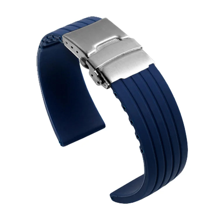 Silicone Rubber Watch Strap For Swatch X Omega MoonWatch
