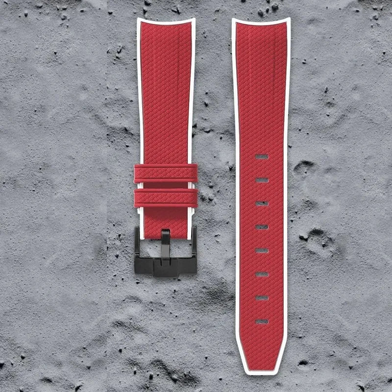 Curved End Strap for Omega X Swatch Joint MoonSwatch